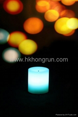 colour changing votive candle with 4 hours timer