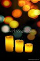 votive candles dripping set 