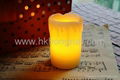 Votive candle with 4 hours timer-dripping