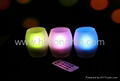 Set of 3 egg shape LED candle