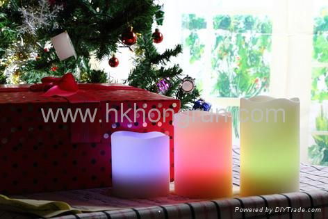 Colour changing candle set-melt with remote controlled 2