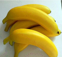 Artificial fruits banana for home decoration