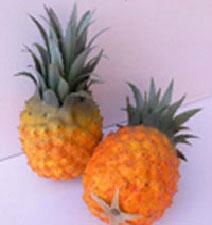 Artificial fruits pineapple