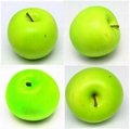 Fake fruits green apple for home decor