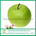 Fake fruits green apple for home decor 2