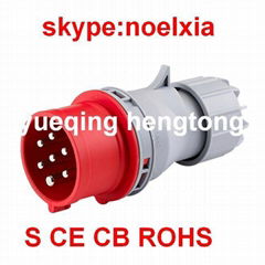 7p industrial plug and socket