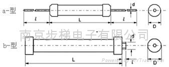 高压玻璃釉电阻器RI80 2