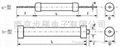 高压玻璃釉电阻器RI80 2
