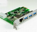 USB3.0 PCI-E轉接卡  GP3019A 