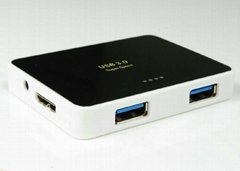 USB3.0 四口集線器 GU3020A