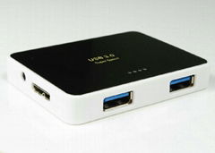 USB3.0 四口集线器 GU3020A