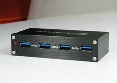 USB3.0 PCI-E 轉 USB3.0 HUB (可用筆記本和臺式機）  GP3060A 