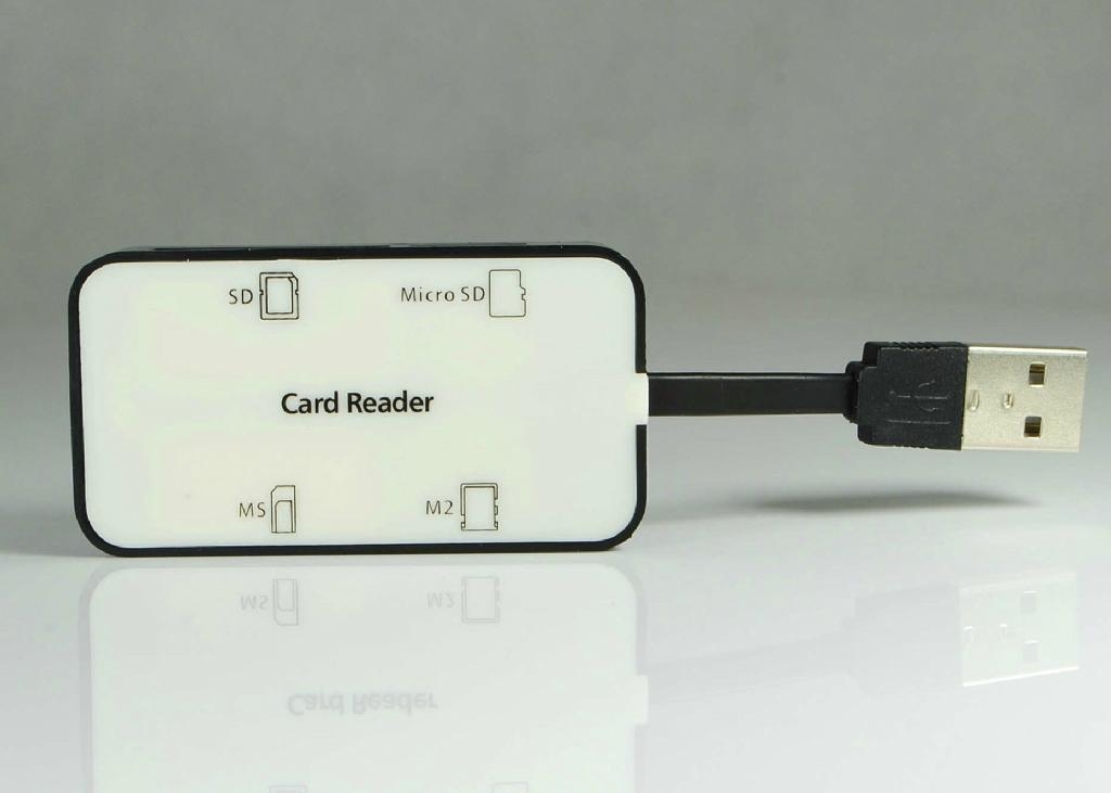  USB2.0多功能读卡器  GC008B  2