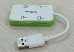 USB2.0多功能读卡器  GC008C