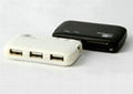 USB2.0外置Combo（USB Hub+多功能读卡器）  GC001  3