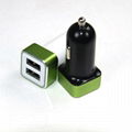Dual USB car charger 4.2A  GC8306 4