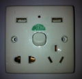 Multi-function Wall Sockets(with 2 USB