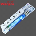 Wonpro 5 gang  13A Big South Africa Sockets Extension