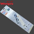 Wonpro 5 gang  13A Big South Africa Sockets Extension 10