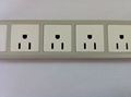 5 gang USA type outlet extension power strip 6