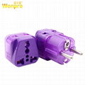 Schuko  Grounded Plug Adapter(WADB-9.P.PL.PL) 2