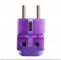 Schuko  Grounded Plug Adapter(WADB-9.P.PL.PL) 9