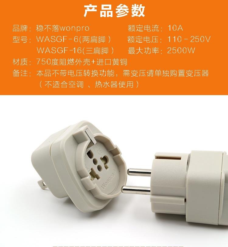 Wonpro Plug Adapter 2