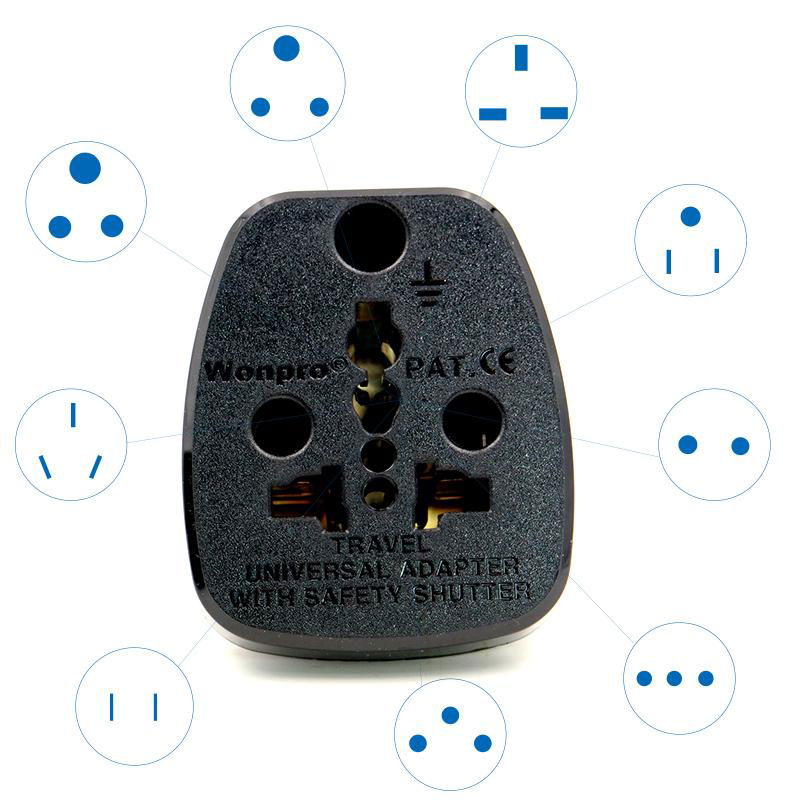 Big South African Type Plug Adapter 4