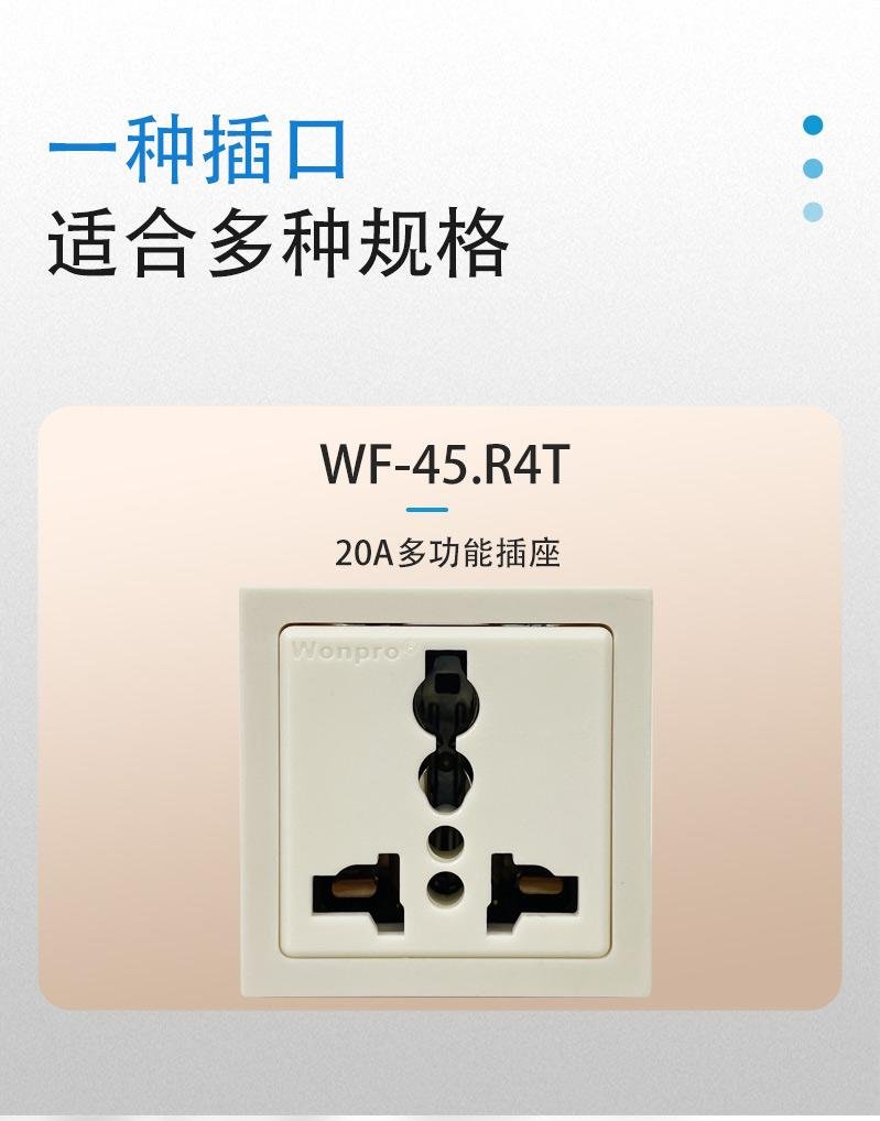 Wonpro WF-45*45 Industrial Socket outlet 5