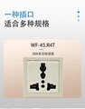 Wonpro穩不落工業插座WF-45*45暗裝面板醫院設備專用機櫃PDU多用 5