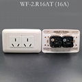 Wonpro 2 gang Socket outlet series 13