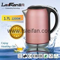 SS304 food grade big spout home appliance electric water kettle 3