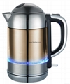 cool touch double wall water kettle with LED light 2