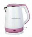 1.5L cordless double wall electric kettle 2