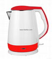 1.5L cordless double wall electric kettle 3