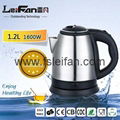 2017 top quality for stainless steel electric kettle