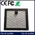 Black CA100 Plasma Car Air Purifier with CE FCC ROHS Certification  2