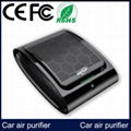 Black CA100 Plasma Car Air Purifier with CE FCC ROHS Certification  1