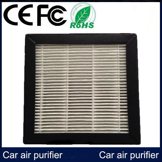 Black CA100 Plasma Car Air Purifier with CE FCC ROHS Certification  4