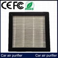 Black CA100 Plasma Car Air Purifier with CE FCC ROHS Certification  4