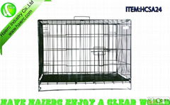 Foldable animal  crate