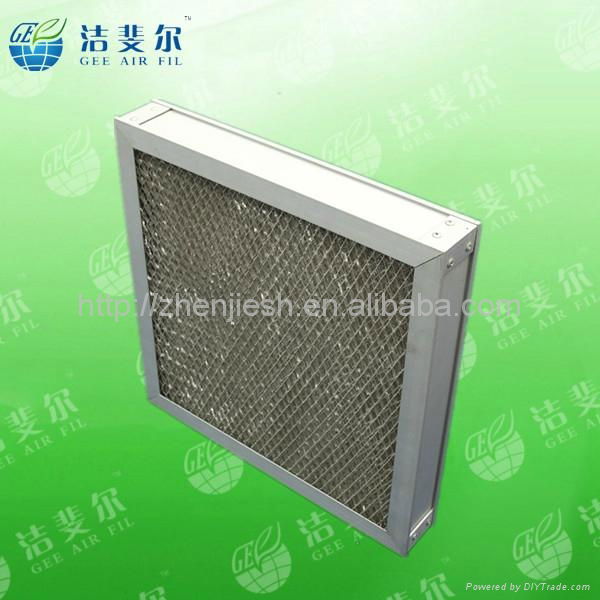 Metal Mesh Panel Air Pre-filter aluminum mesh and frame
