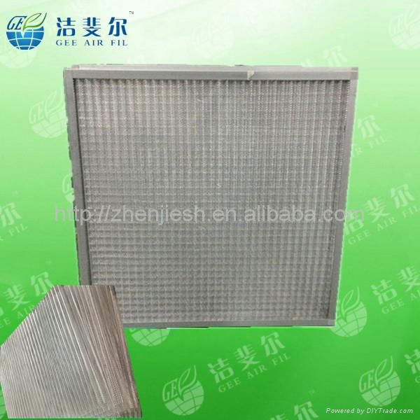 Metal Mesh Panel Air Pre-filter aluminum mesh and frame 2
