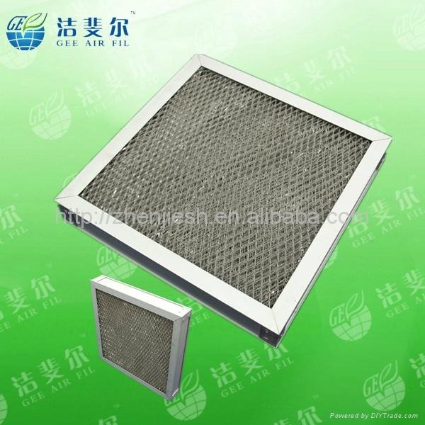 Metal Mesh Panel Air Pre-filter aluminum mesh and frame 3
