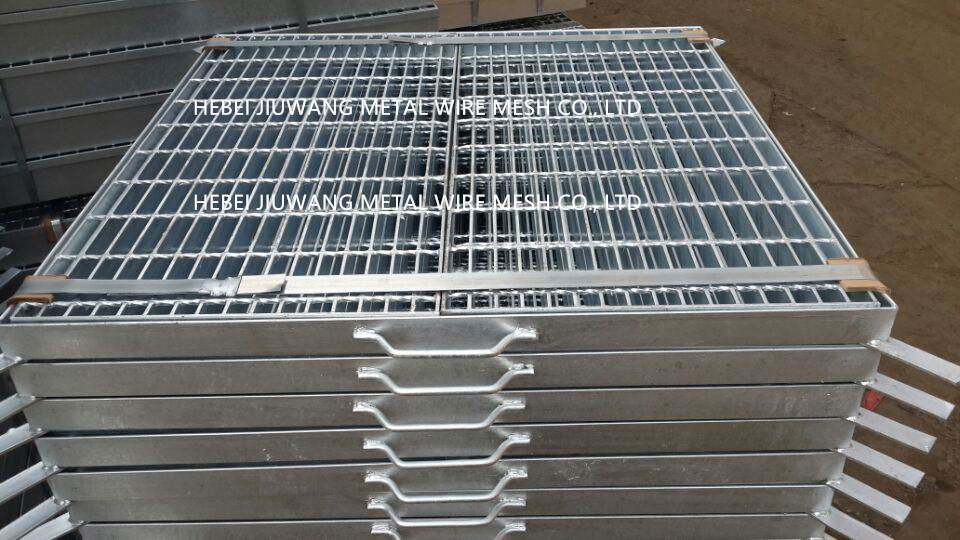 building material  different size and shape steel grating 5
