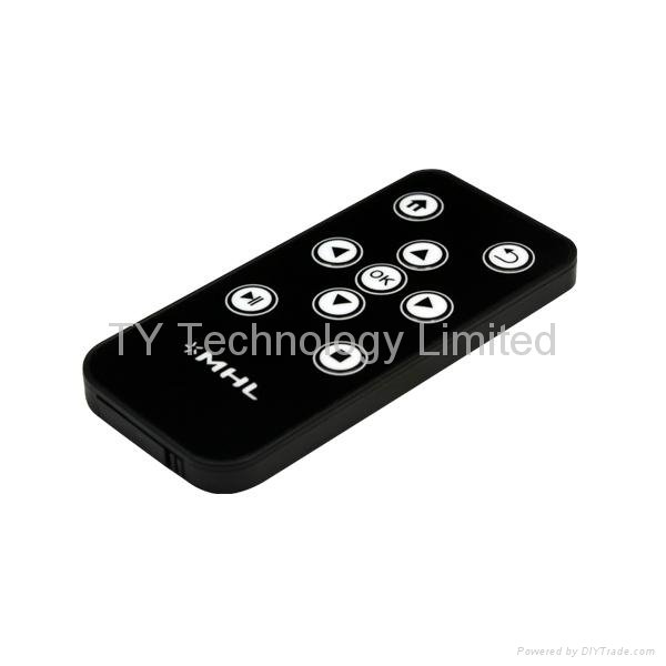 MHL to HDMI Adapter with Remote Control Made for all MHL phones and tablets  2
