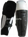 hockey player gear-shin pad