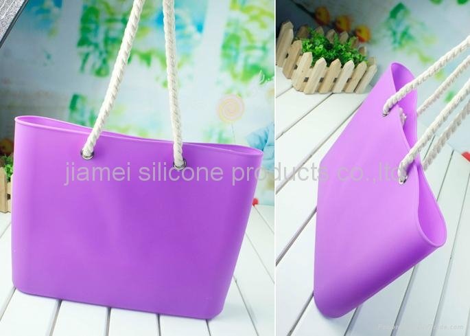 Newest silicone handbag,shoulder bag 3