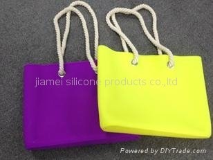 Newest silicone handbag,shoulder bag 4