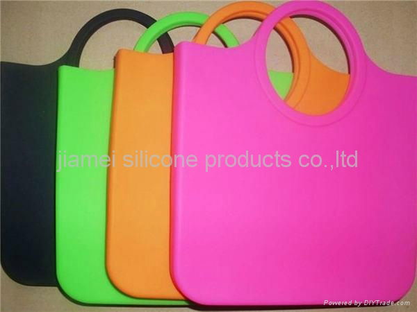 Newest silicone handbag,shoulder bag 5